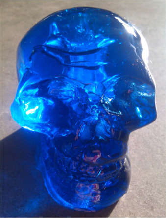 blue nebula skull